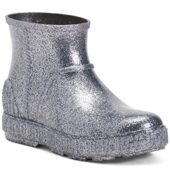 UGG Kids Waterproof Glitter Rain Boots Booties Size 3 Little Kid or Women's 34